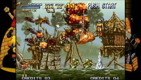 Metal Slug Complete screenshot 3 for PSP